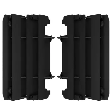 Jäähdyttäjän Muovit Polisport, Musta, Yamaha YZ125/250 06-21 - Motocross Muoviosat - 4575 - 1