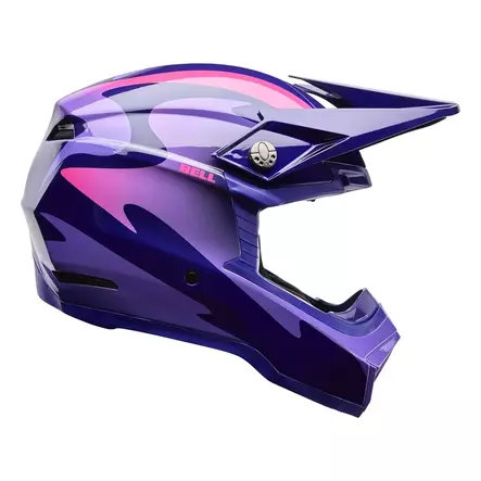 Kypärä Bell Helmets Moto-10 MIPS, Fluid Purple, M - Bell Helmets Crossikypärät - 4245 - 2