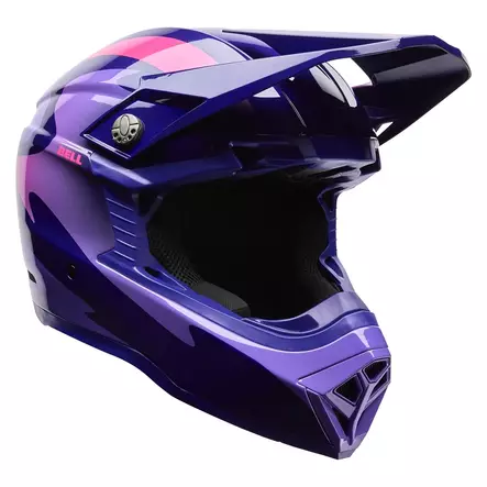 Kypärä Bell Helmets Moto-10 MIPS, Fluid Purple, M - Bell Helmets Crossikypärät - 4245 - 1