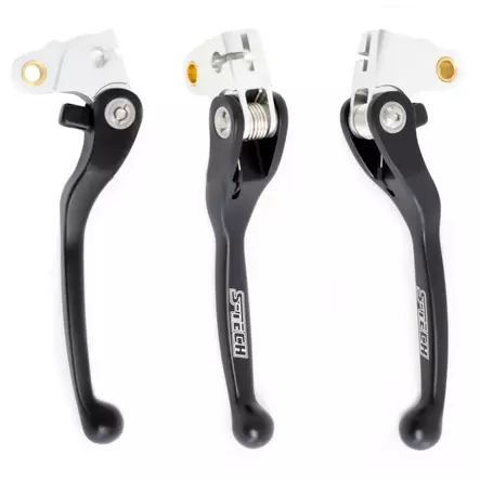 Kytkinkahva STECH Factory Flex, Musta, Yamaha/Kawasaki - MX Jarru-ja kytkinkahvat - 4445 - 1