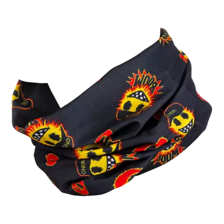 Tuubihuivi O'Neal Emoji, Musta/Keltainen - Aluskerrastot - 4565 - 1