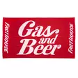 Pyyhe Fasthouse, Gas & Beer, Punainen - MX Yleistarvikkeet - 1345 - 1
