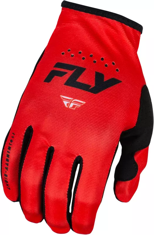 Ajohanskat Fly Racing Lite, Punainen, XL - MX Ajohanskat - 1386 - 1