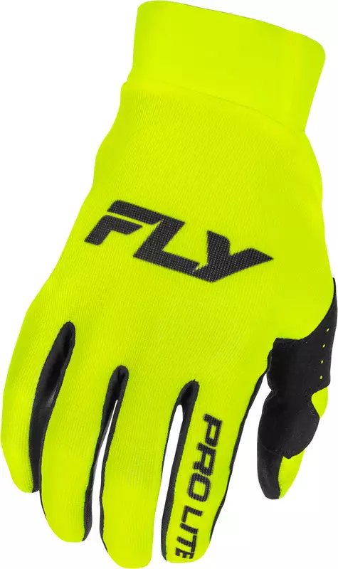 Ajohanskat Fly Racing Pro Lite, Neon Keltainen, L - MX Ajohanskat - 4186 - 1