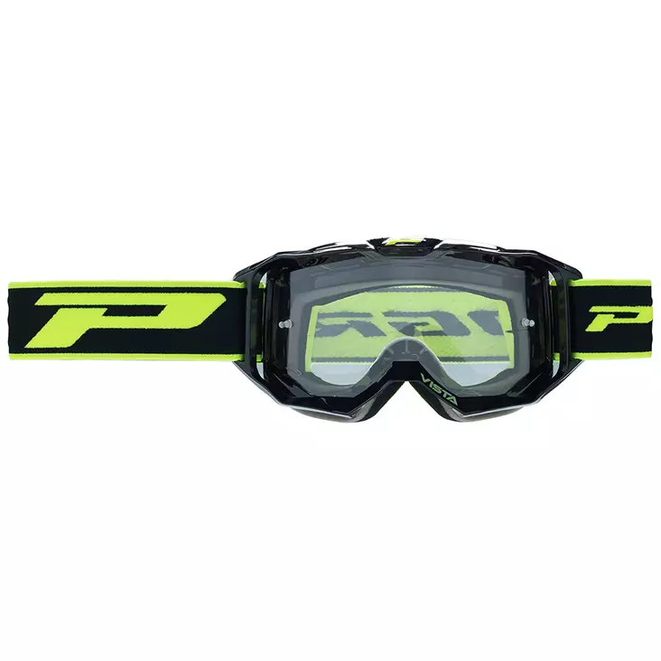 Ajolasit ProGrip Vista, Musta, Kirkas Linssi - MX Ajolasit - 3776 - 1