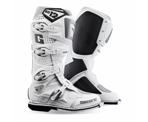 Ajosaappaat Gaerne SG-12, Valkoinen, 42 - Gaerne- Crossisaappaat - 3286 - 1