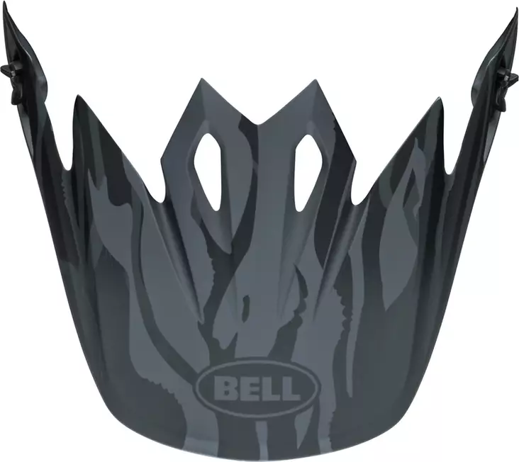 Lippa Bell MX-9 Decay, Mattamusta - Crossikypärät - 1506 - 1
