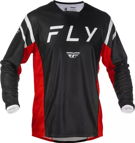 Ajopaita Fly Racing Kinetic Mesh, Musta/Punainen, M - MX Ajopaidat - 3706 - 1