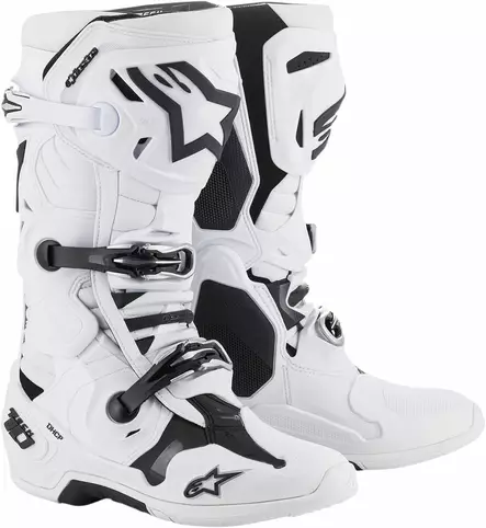 Ajosaappaat Alpinestars Tech 10, Valkoinen, Koko 9/43 - Alpinestars- Crossisaappaat - 4846 - 1