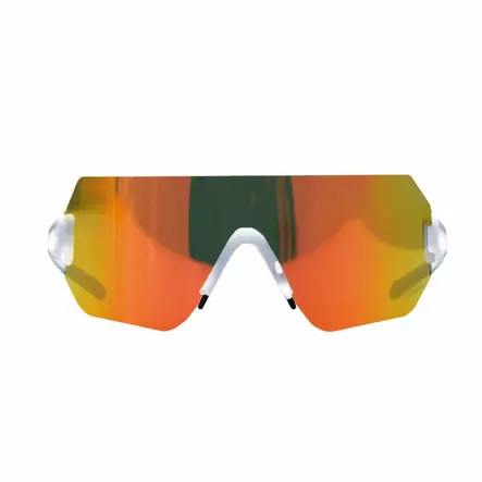 Aurinkolasit Ethen Mattframe 2.0, Valkoinen, Punainen Peililinssi - MTB Ajovarusteet - 4696 - 1