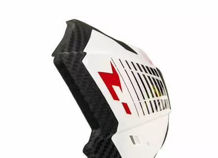 Käsisuojat Racetech HP2, Valkoinen - Motocross Muoviosat - 4136 - 3