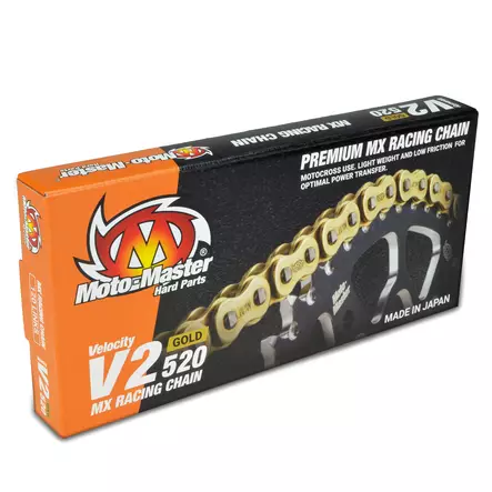 Ketjut Moto-Master MX V2 Gold, 120L, 520 - MX Ketjut - 46 - 1