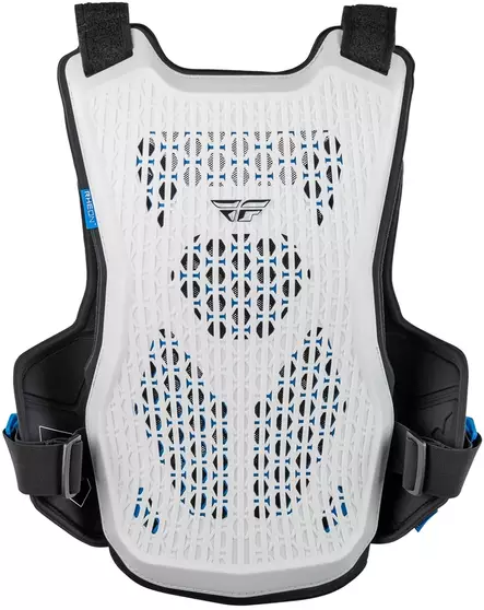 Rintapanssari Fly Racing Blueprint RCH-1, Valkoinen, L/XL - Motocross-suojat - 5036 - 1
