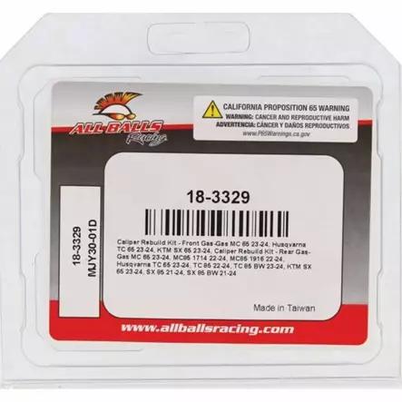 Takajarrusatulan Korjaussarja All Balls, KTM SX65/85 23-26 - MX Jarrujen tiivisteet - 4676 - 2