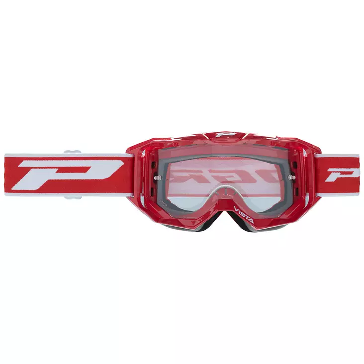 Ajolasit ProGrip Vista, Punainen, Kirkas Linssi - MX Ajolasit - 3777 - 1