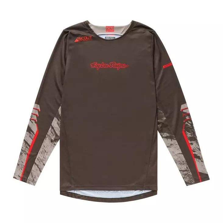 Ajopaita Troy Lee Designs Scout GP Pro Slab, Timber, XL - MX Ajopaidat - 4867 - 1