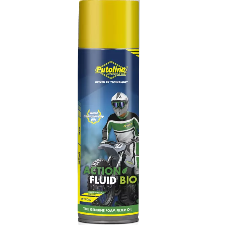 Ilmansuodatinöljy Putoline Action Fluid Bio Spray, 600ml - MX Öljyt ja voiteluaineet - 4877 - 1