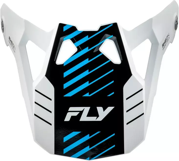 Lippa Fly Racing Formula CP Slice, Valkoinen/Sininen, YL/L - Fly Racing Crossikypärät - 3227 - 1