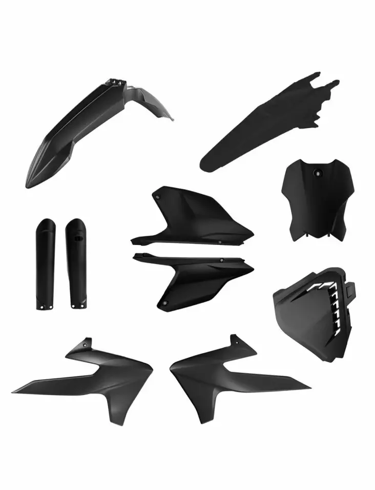 Muovisarja Acerbis, Triumph TF250X/450RC 24-26, Musta - Motocross Muovisarjat - 4507 - 1