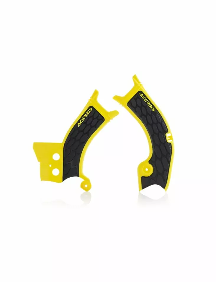 Runkosuojat Acerbis X-Grip, Musta/Keltainen, Suzuki RM-Z250/450 19-26 - Motocross Muoviosat - 4407 - 1
