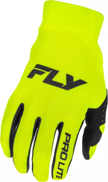 Ajohanskat Fly Racing Pro Lite, Neon Keltainen, M - MX Ajohanskat - 4187 - 1