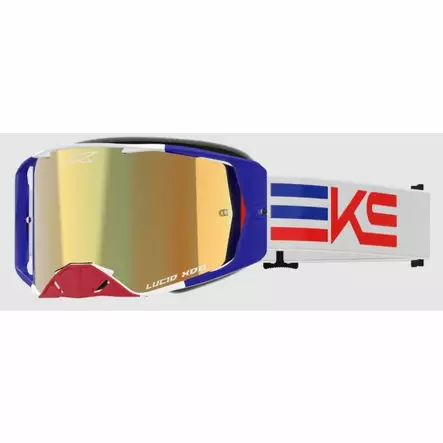 Ajolasit EKS Lucid, Valkoinen/Sininen/Punainen - X-Brand Ajolasit - 4047 - 2