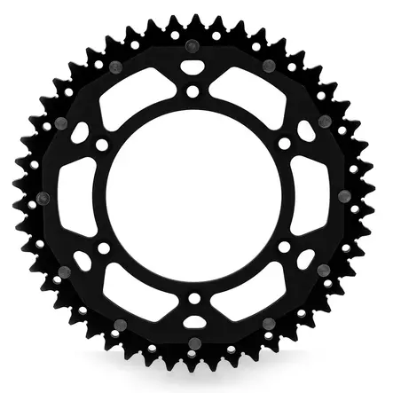 Takaratas ART 520 Alu/Teräs UltraLight,KTM/HVA/GasGas, 51T, Musta - MX Takarattaat - 237 - 1
