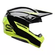 Kypärä Bell Helmets Moto-10 MIPS Fade, Musta/Keltainen, L - Bell Helmets Crossikypärät - 4307 - 2