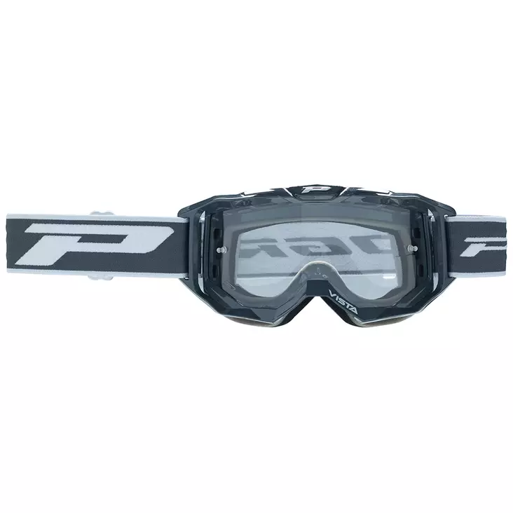 Ajolasit ProGrip Vista, Harmaa, Kirkas Linssi - MX Ajolasit - 3778 - 1