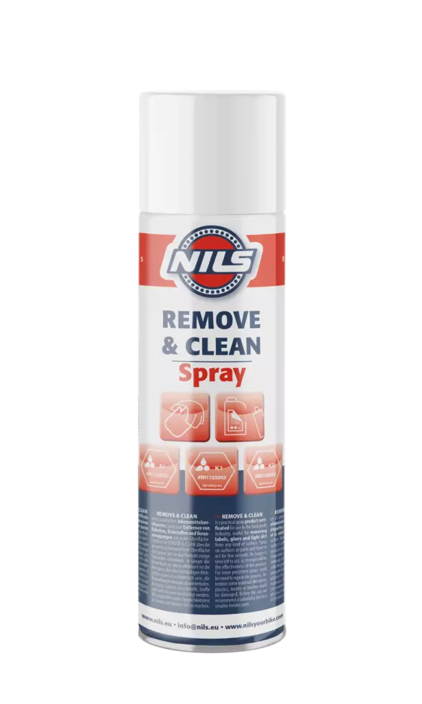 Puhdistusspray NILS Remove & Clean - MX Öljyt ja voiteluaineet - 648 - 1