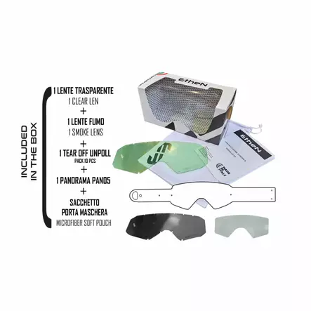 Ajolasit Ethen MX05R RacePack, Punainen Camo - MX Ajolasit - 4688 - 2