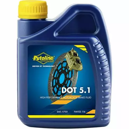 Jarruneste Putoline DOT5.1, 500ml - MX Öljyt ja voiteluaineet - 3418 - 1