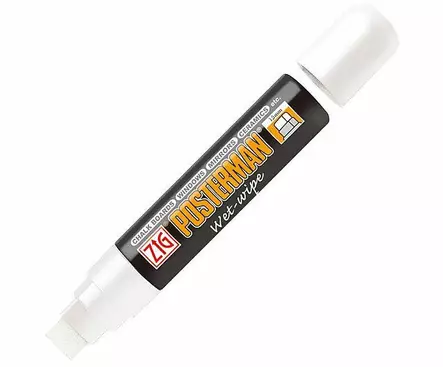 Näyttötaulutussi TMV Pitbord Marker 7-15mm White - MX Yleistarvikkeet - 898 - 1