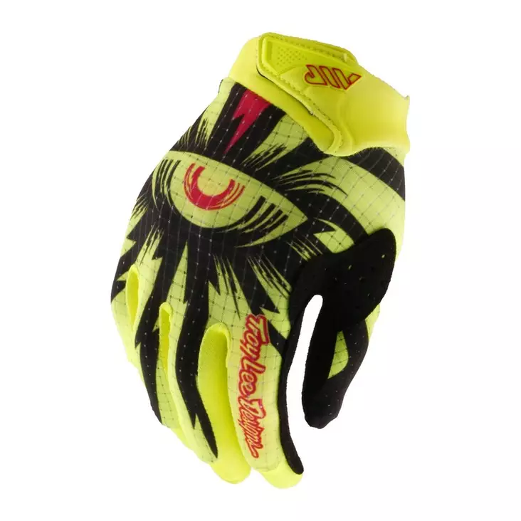 Ajohanskat Troy Lee Designs Air Youth Cyclops, Musta/Keltainen, YL - MX Ajohanskat - 5059 - 1