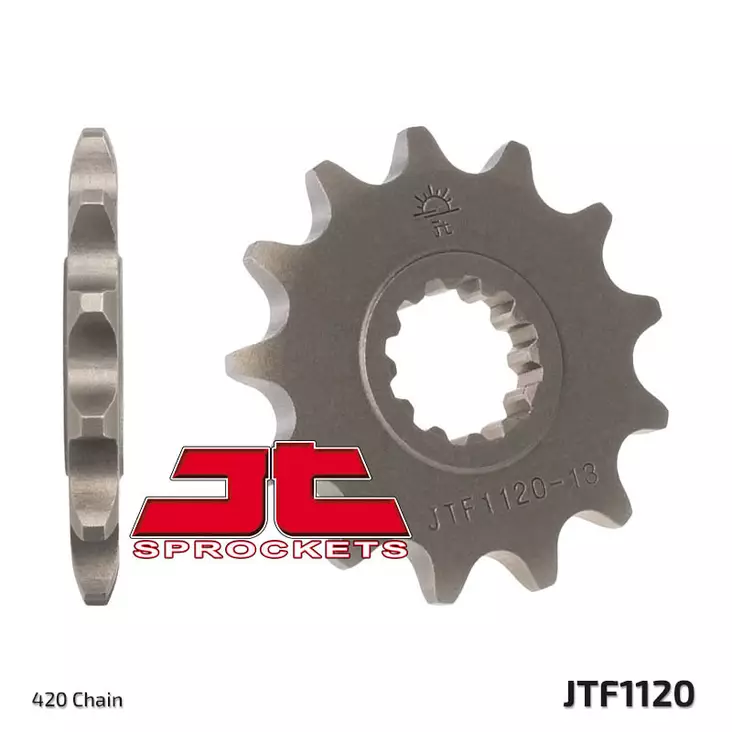 Eturatas JT Sprockets 420 Teräs, 12T, Fantic 50cc (AM6) - MX Eturattaat - 3729 - 1