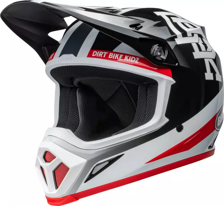 Kypärä Bell Helmets MX9 MIPS Twitch, Musta/Valkoinen, L - Bell Helmets Crossikypärät - 259 - 1