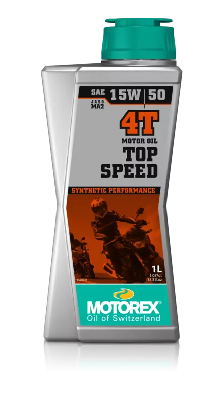 Moottoriöljy Motorex Top Speed 15W50, 1L - MP 4T moottoriöljyt - 4589 - 1