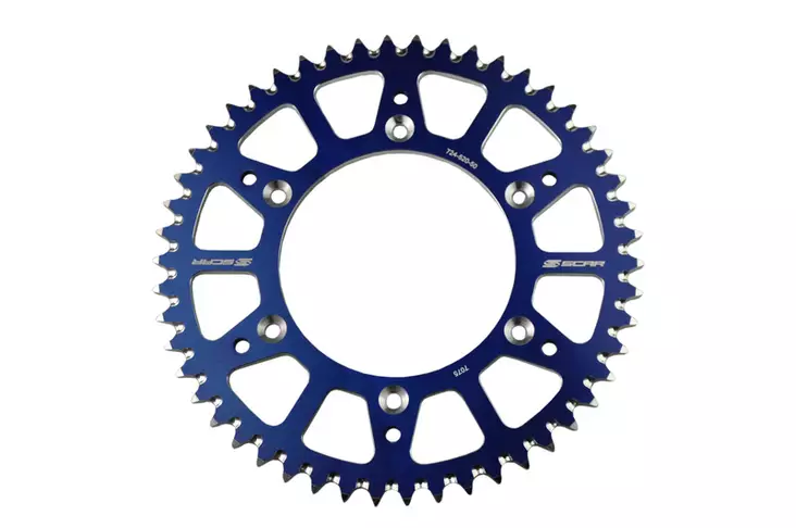 Takaratas SCAR, Yamaha YZ125/250 YZF250/450, 51T, Sininen - MX Takarattaat - 469 - 1