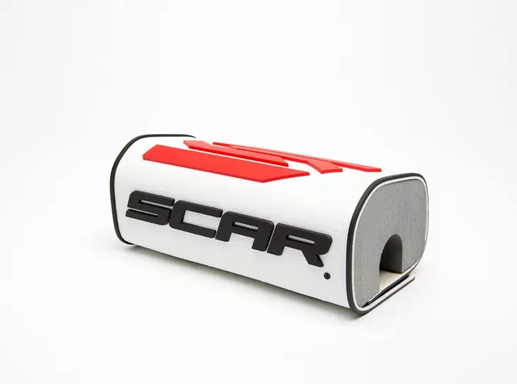 Tangonpehmuste Scar 3D, Valkoinen - MX Ohjaustangot - 3659 - 1