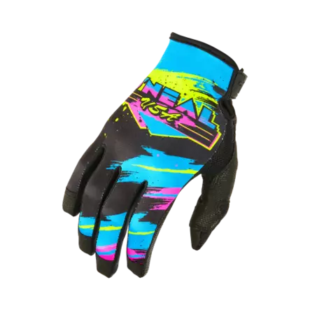 Ajohanskat O'Neal Mayhem Reseda, Musta/Sininen/Neon Keltainen, L - MX Ajohanskat - 4649 - 1