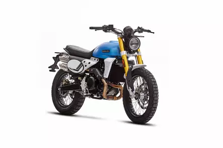 Caballero 500 Scrambler sininen - Fantic -moottoripyörät - 979 - 2