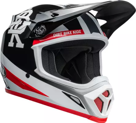 Kypärä Bell Helmets MX9 MIPS Twitch, Musta/Valkoinen, L - Bell Helmets Crossikypärät - 259 - 2