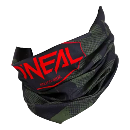 Tuubihuivi O'Neal Covert, Musta/Vihreä - Aluskerrastot - 4559 - 1